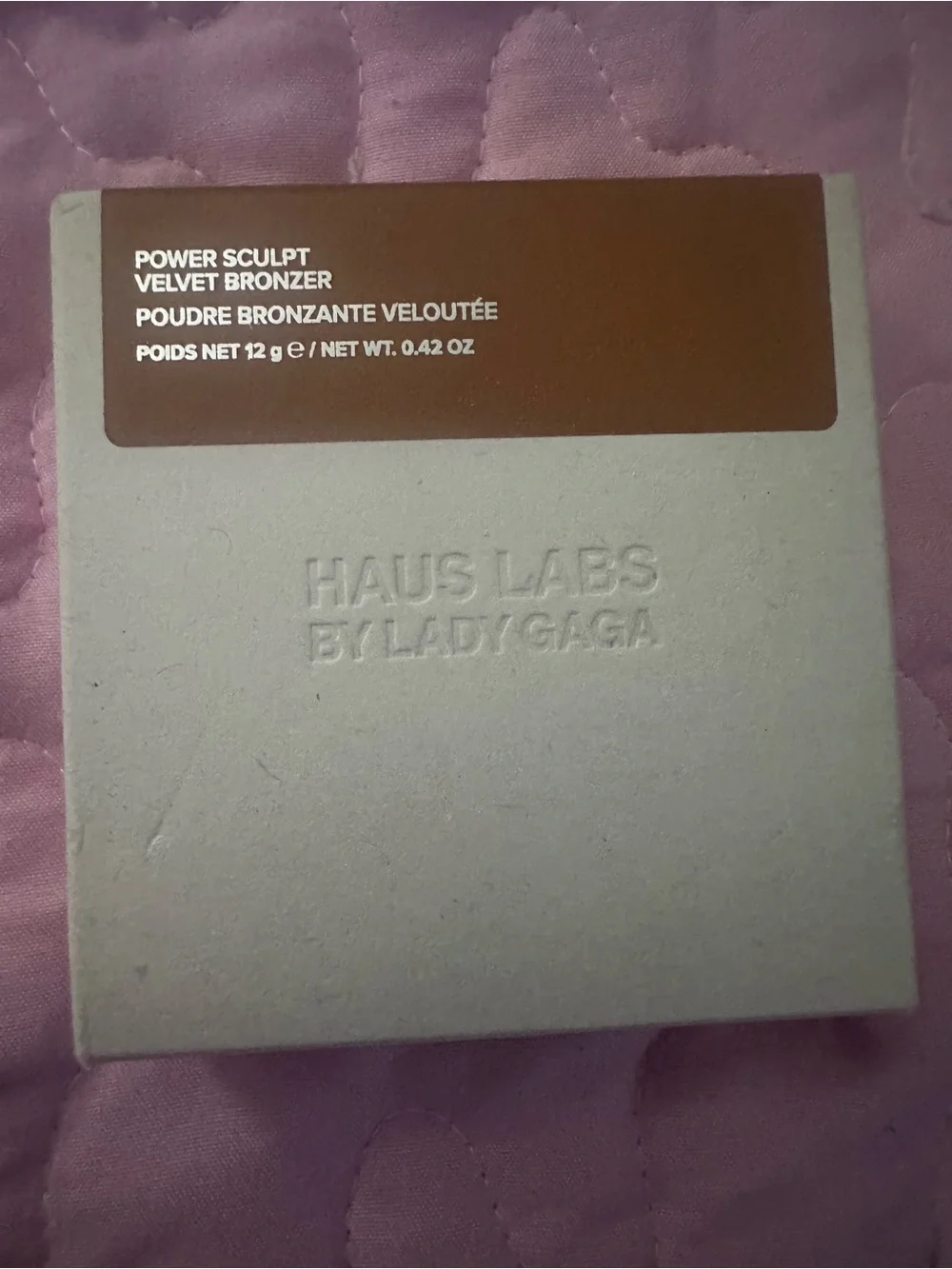 Haus Labs By Lady Gaga Velvet Bronzer Compact - Brown & Gray